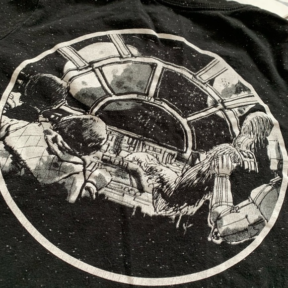 GAP x STAR WARS | LS Sketch Tee Millennium Falcon - Picture 6 of 15